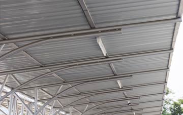 installing Ranton Green metal roofing